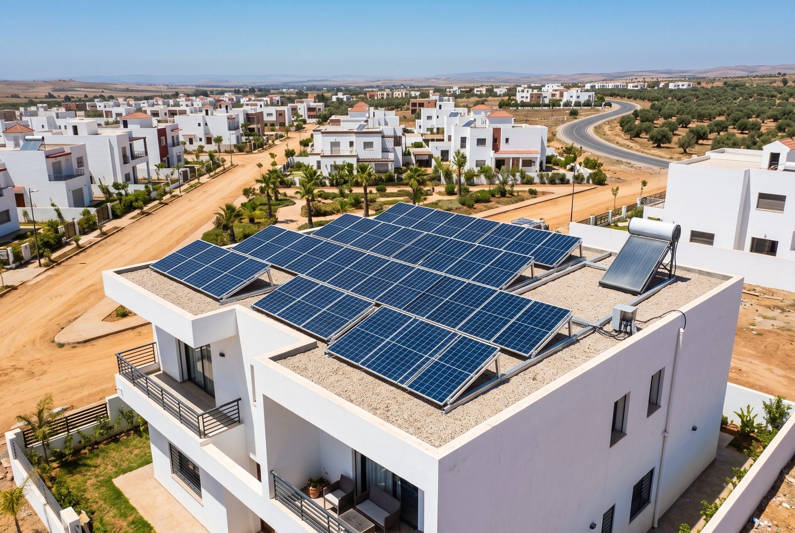 SolarRoof, panneaux solaires en toiture à Marrakech